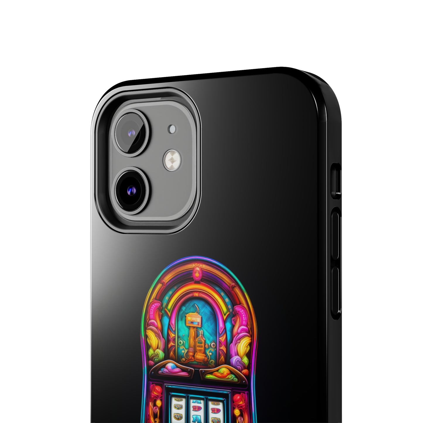 Introducing the "Vibrant Slot Frenzy" Cell Phone Case – Experience the Thrill of Colors and Luck -Tough Phone Cases