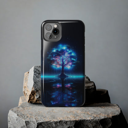 Introducing the "Luminous Tree" Cell Phone Case – Illuminate Your Style with Nature's Glow -Tough Phone Cases