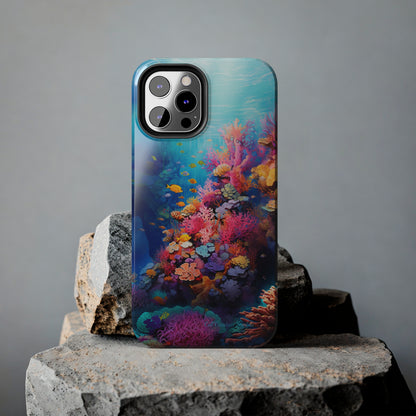 "Coral Reef Splendor" Cell Phone Case – Dive into the Vibrant Underwater World - Phone Cases