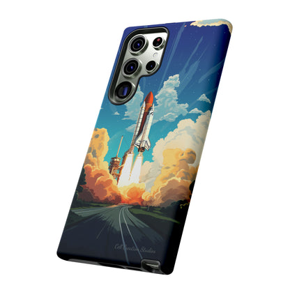 Introducing the "NASA Space Shuttle Launch" Cell Phone Case - Elevate Your Style to New Heights -Tough Cases