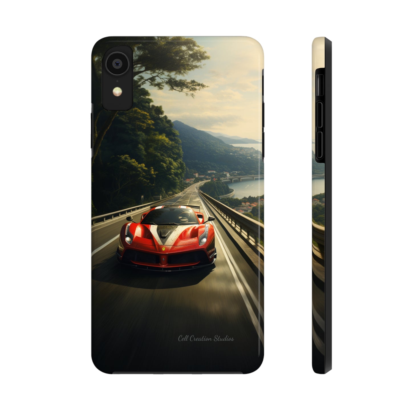 "Tropical Thrill Ferrari Edition" -Tough iPhone Cases