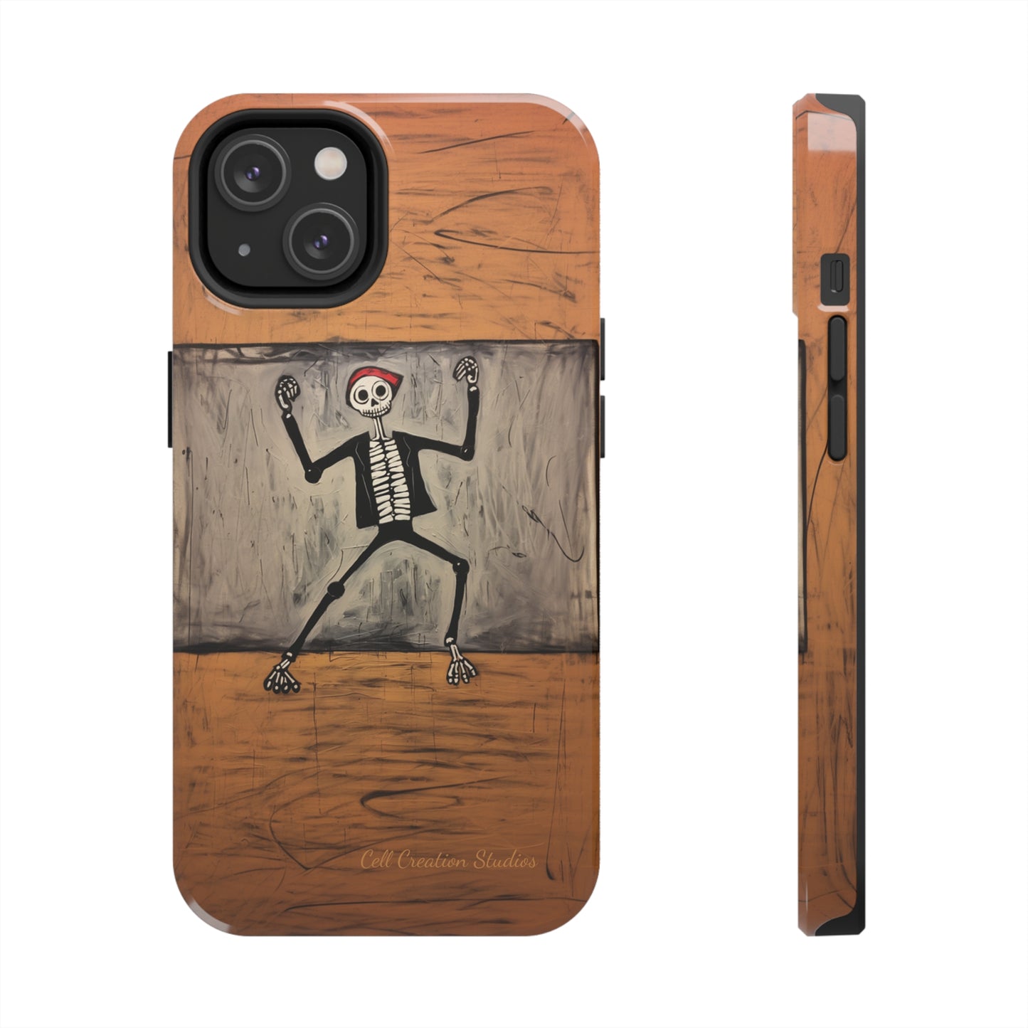 "Dance of the Skeletal Muse" -Tough iPhone Cases