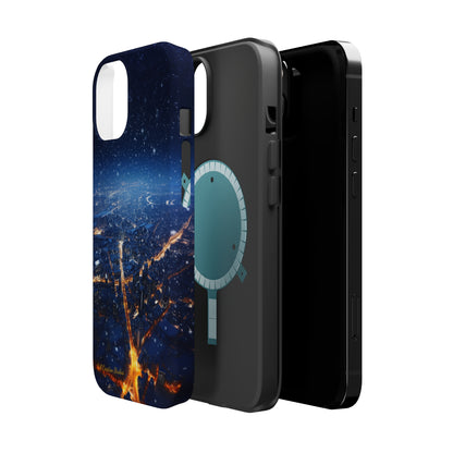 "Urban Snowfall Glow" -MagSafe Tough iPhone Cases