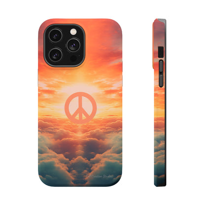 Introducing the "Sky Peace" Cell Phone Case – Carry Tranquility in Your Pocket -MagSafe Tough Cases