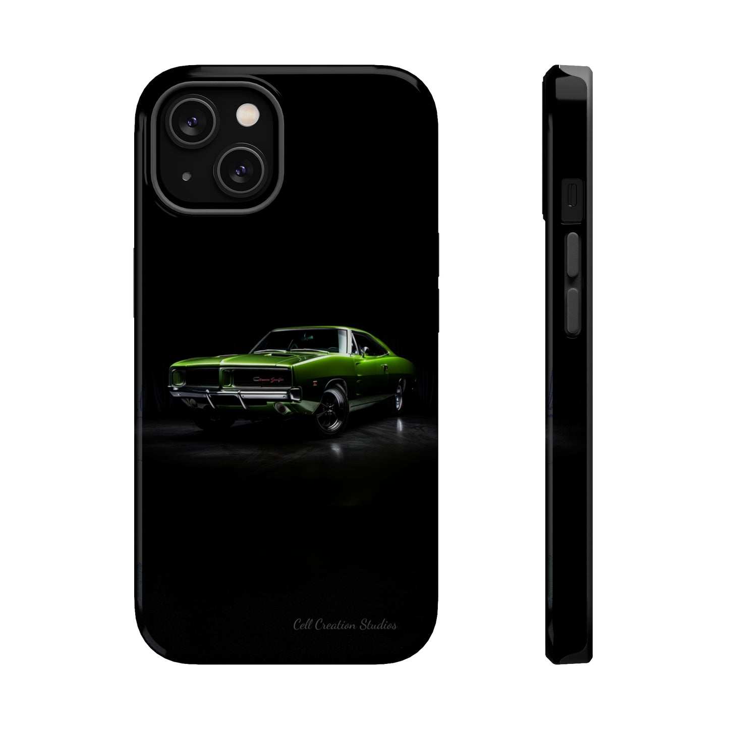 "Retro Thunder" 1969 Dodge Charger Phone Case -MagSafe Tough Cases