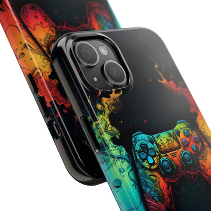 "ColorBlast Gaming" -Tough iPhone Cases