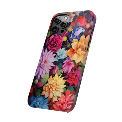 Introducing the "Blossom Beauty" Cell Phone Case – Elevate Your Style with Floral Charm -Slim Phone Cases