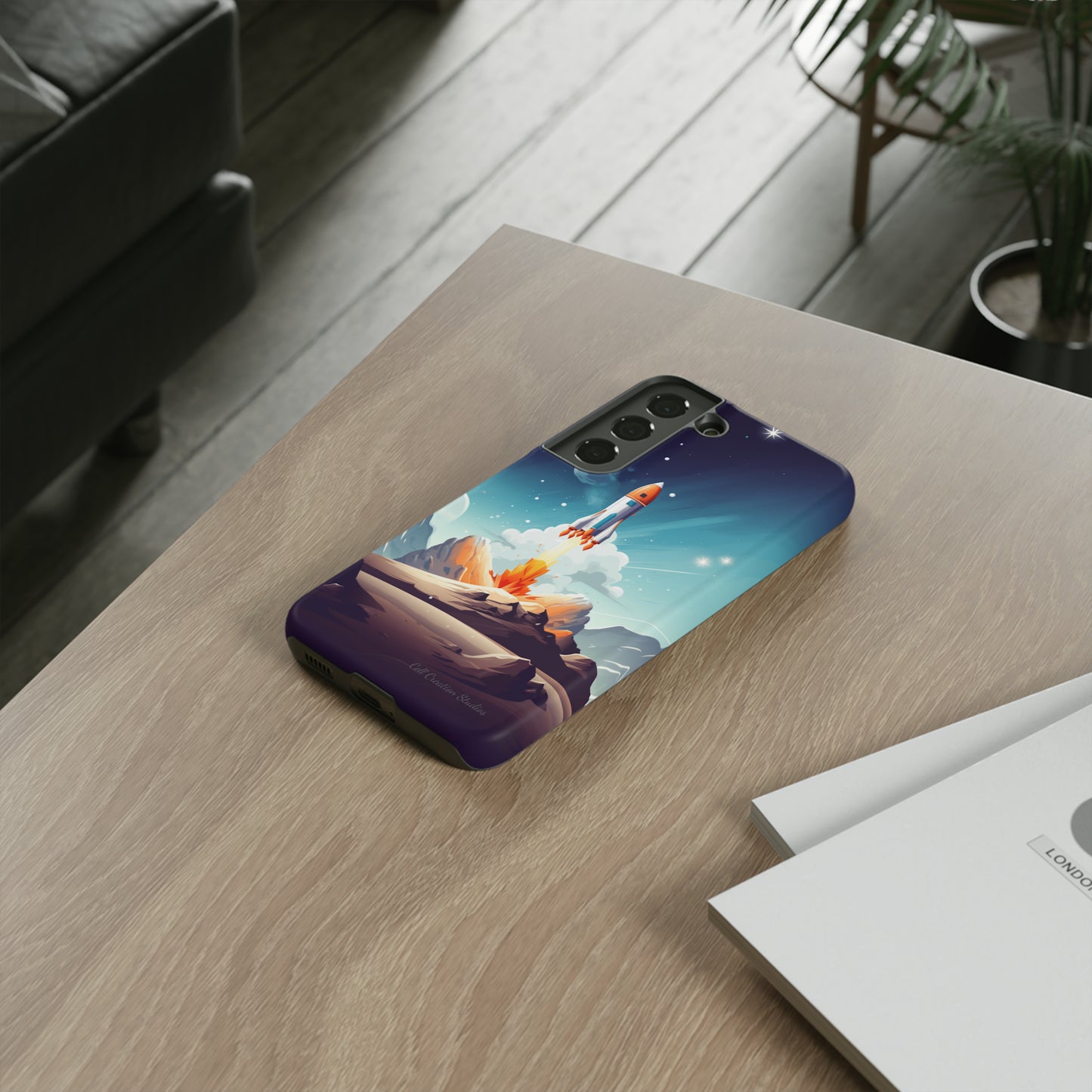 Introducing our "Galactic Odyssey" Cell Phone Case – Launch Your Device into Adventure -Tough Cases