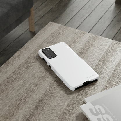 "Pure Elegance White" -Tough Samsung Phone Cases