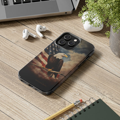 Introducing the "Eagle's Majesty" Cell Phone Case – Soar with American Pride -Tough Phone Cases