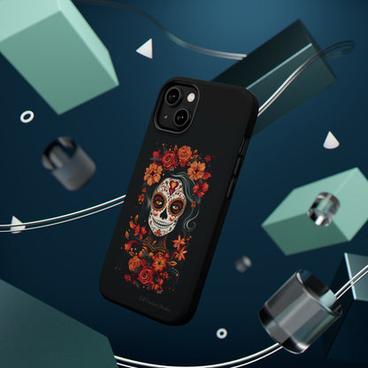 Introducing the "Day of the Dead Fiesta" Cell Phone Case – Celebrate Life in Style -MagSafe Tough Cases
