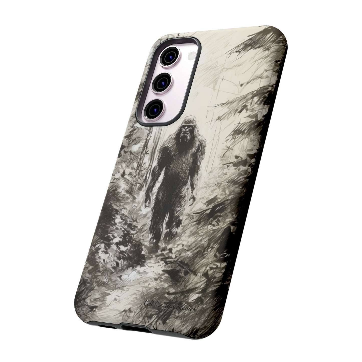 "Bigfoot in the Wilderness" Cell Phone Case – Encounter Bigfoot's Mystery -Tough Cases