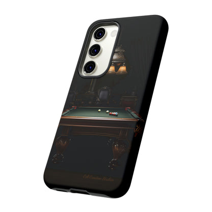 "Elevate Your Game: Pool Table-Themed Phone Case for Billiards Enthusiasts" -Tough Cases