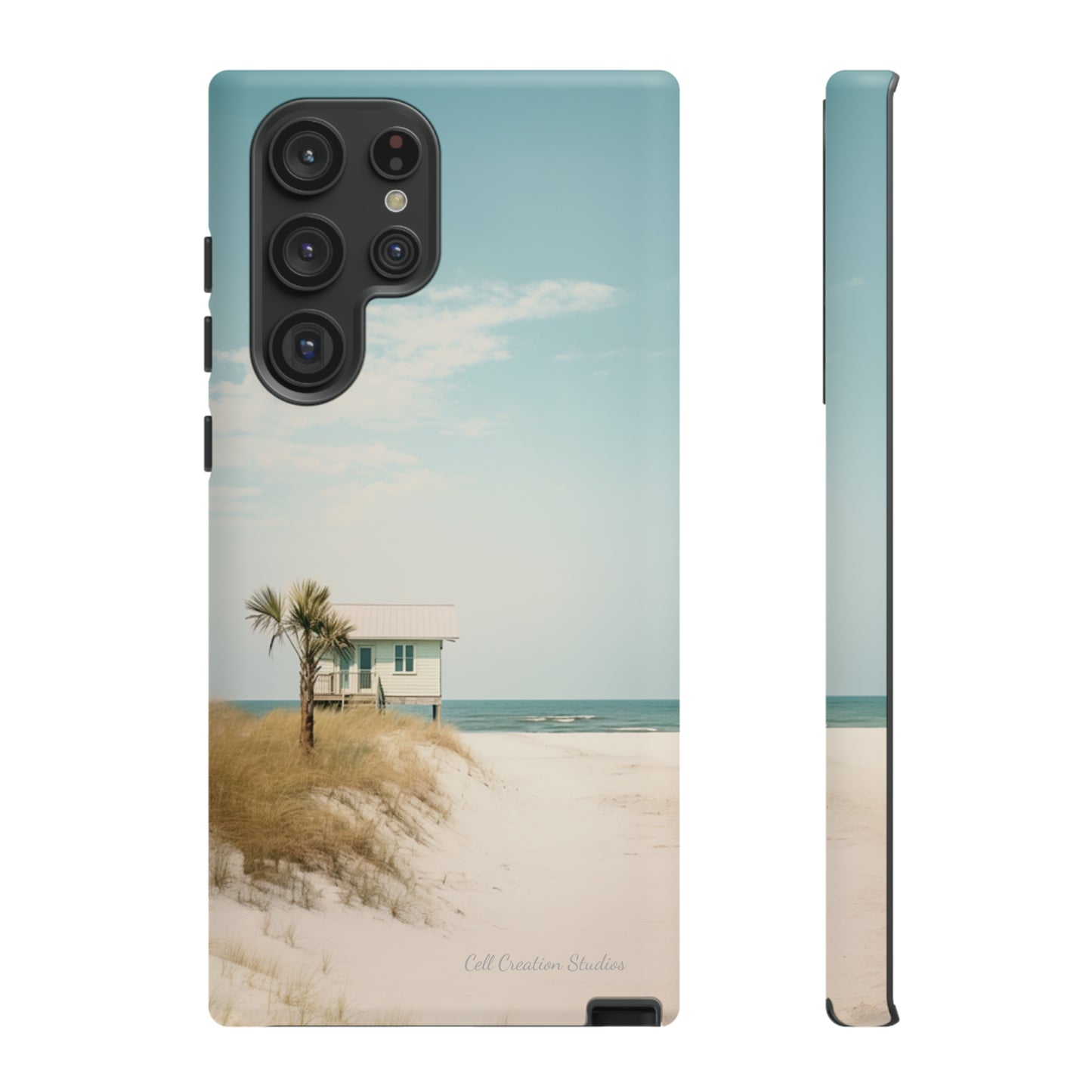 "Seaside Haven" -Tough Samsung Phone Cases