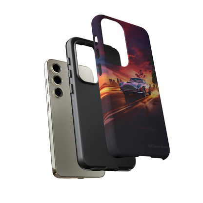 "Silver Aston Martin Racing" -Tough Samsung Phone Cases