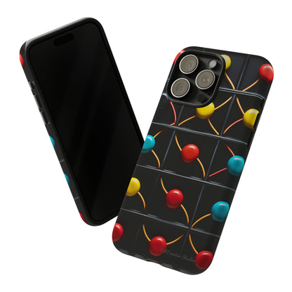 "Vibrant Spheres Fusion" -Tough Phone Cases