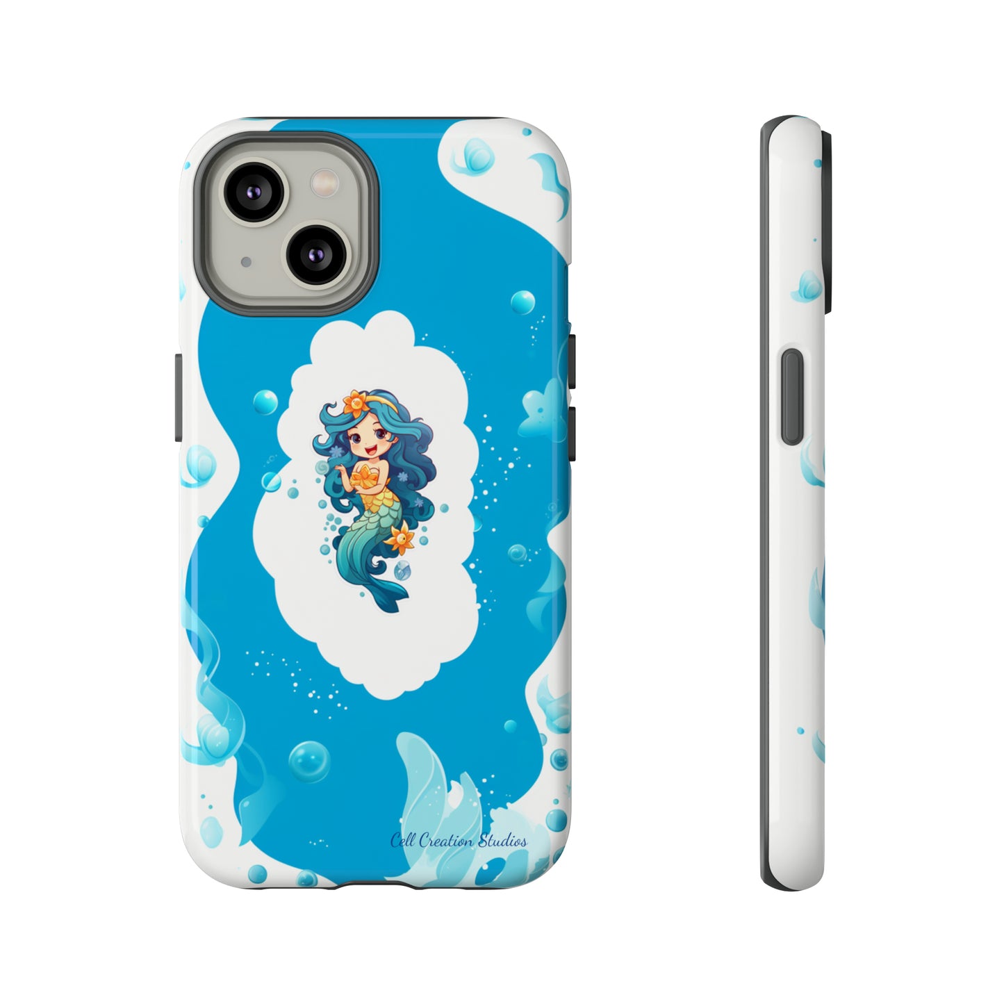 "Mermaid Elegance" -Tough iPhone Cases