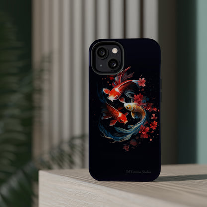 "Captivating Koi Fish" Phone Case -MagSafe Tough Cases