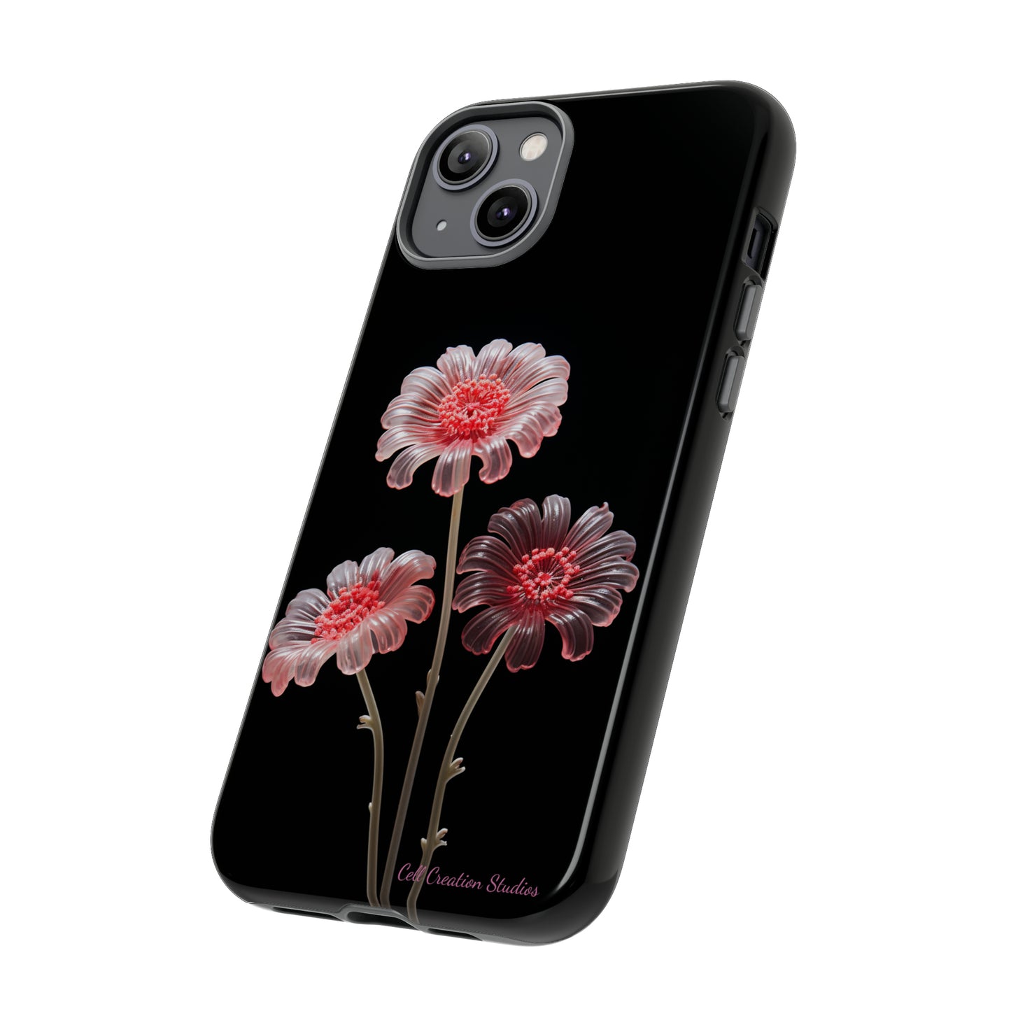 The "Desert Rose Glass Blossom" Phone Case -Tough Cases