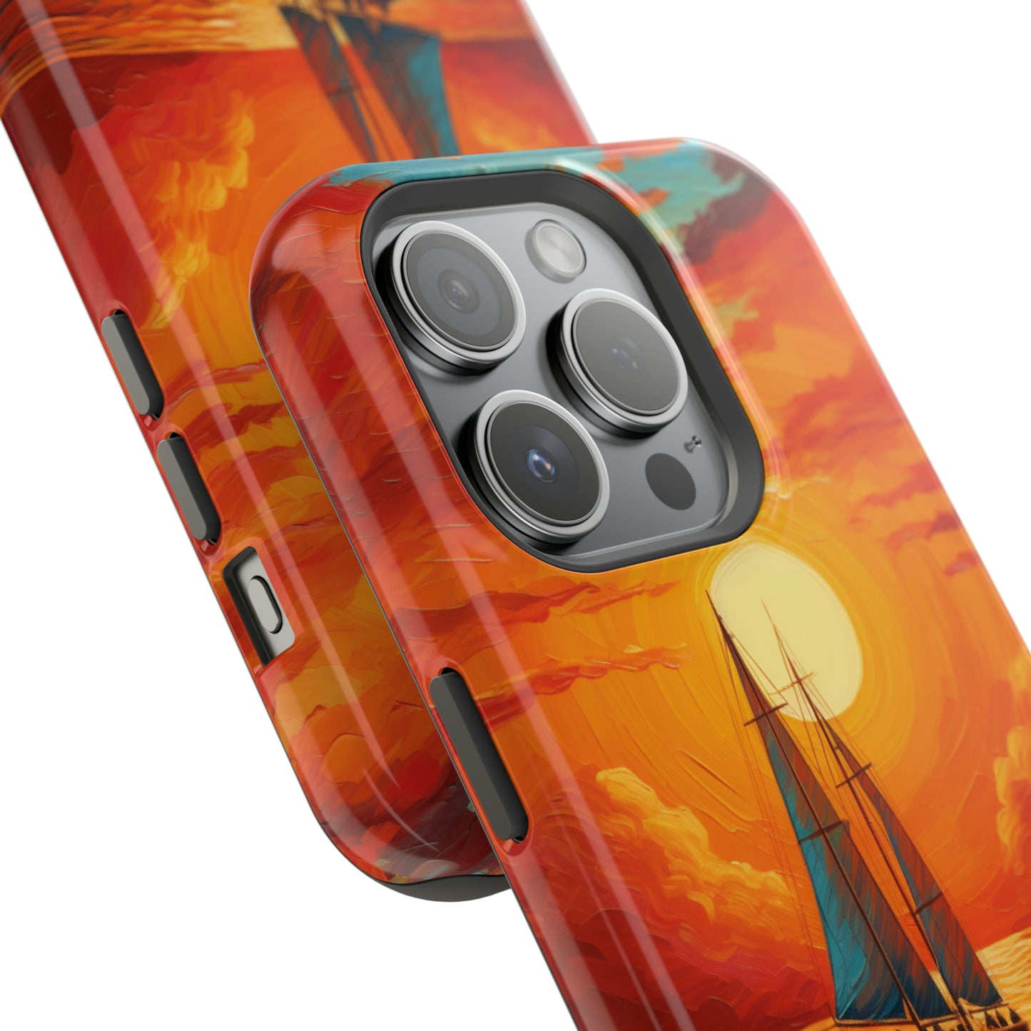 "Sailboat Sunset" - MagSafe Tough iPhone Cases