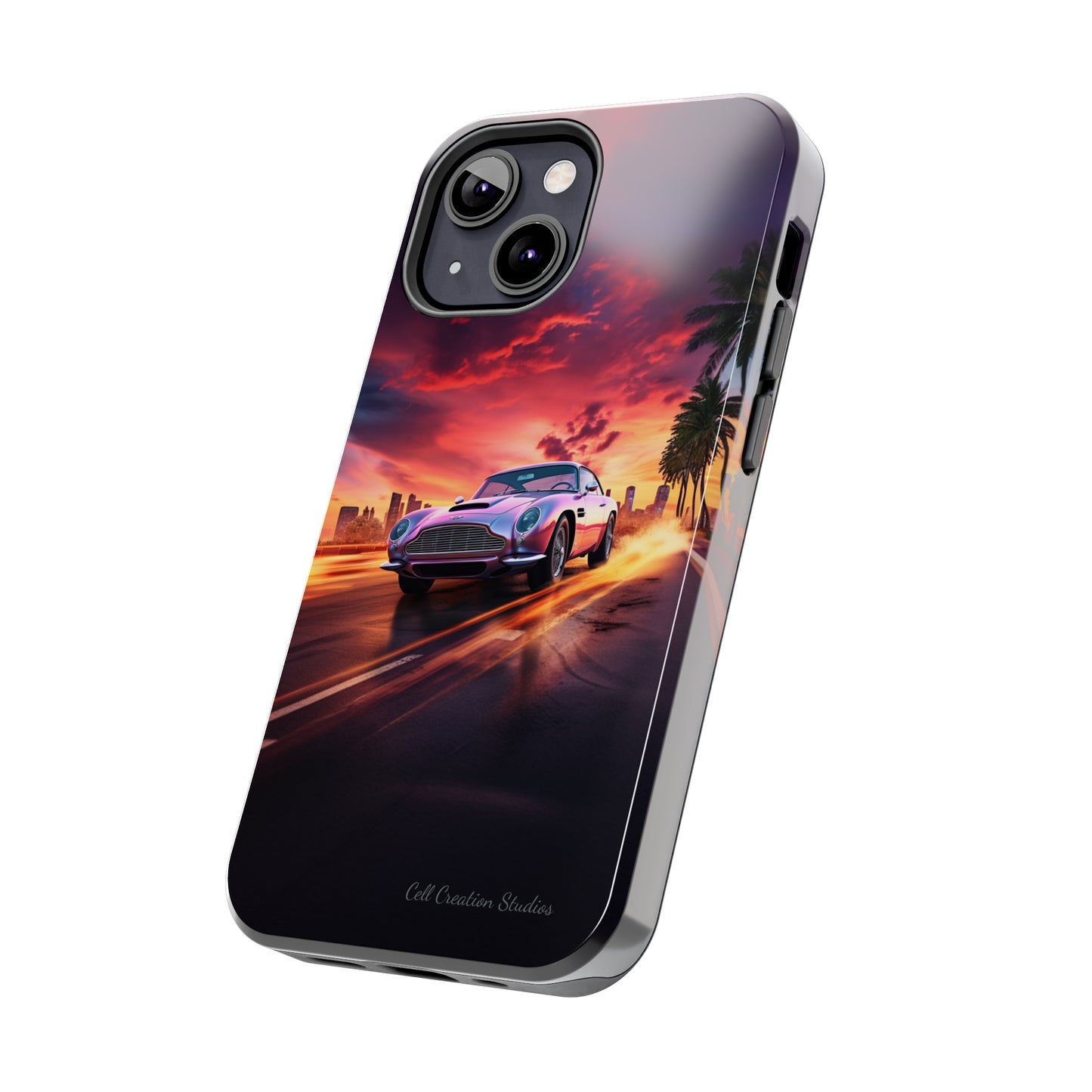 "Silver Aston Martin Racing" -Tough iPhone Cases