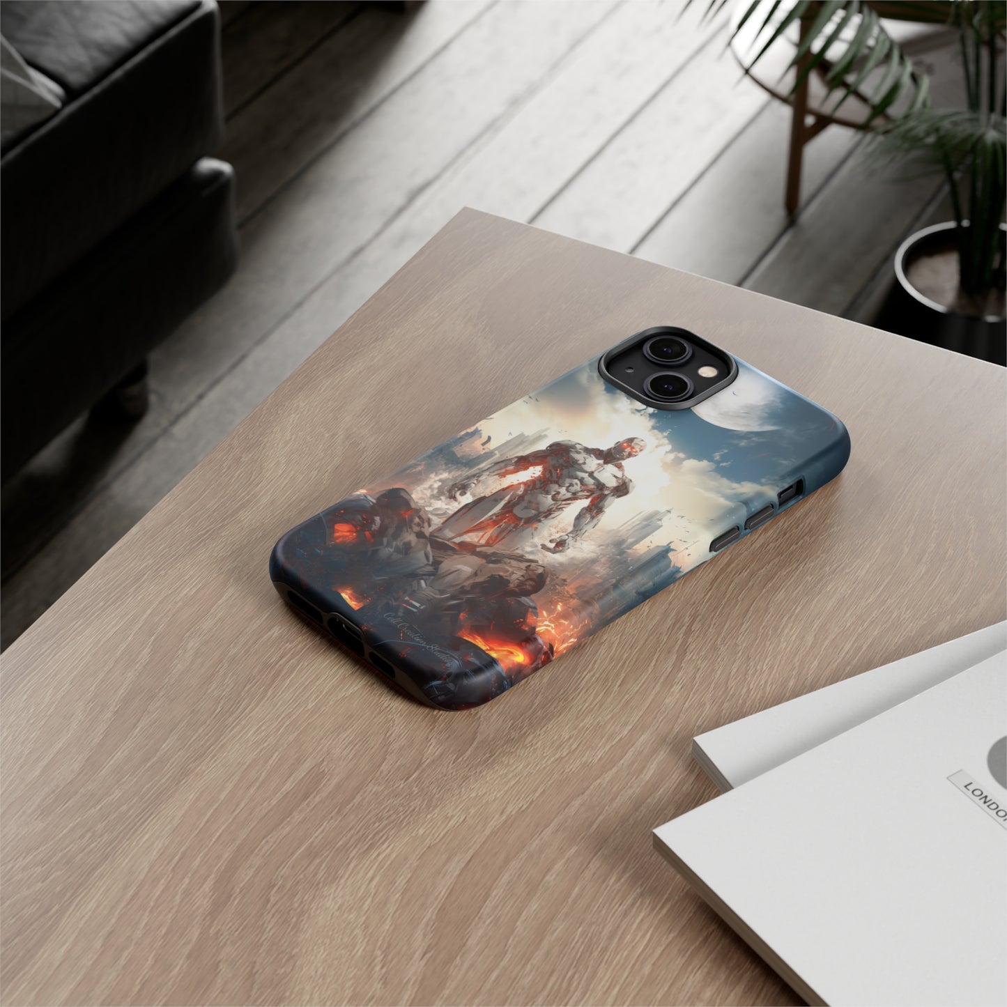 Introducing the "Cyber Guardian" Cell Phone Case – Embrace Futuristic Heroism -Tough Cases