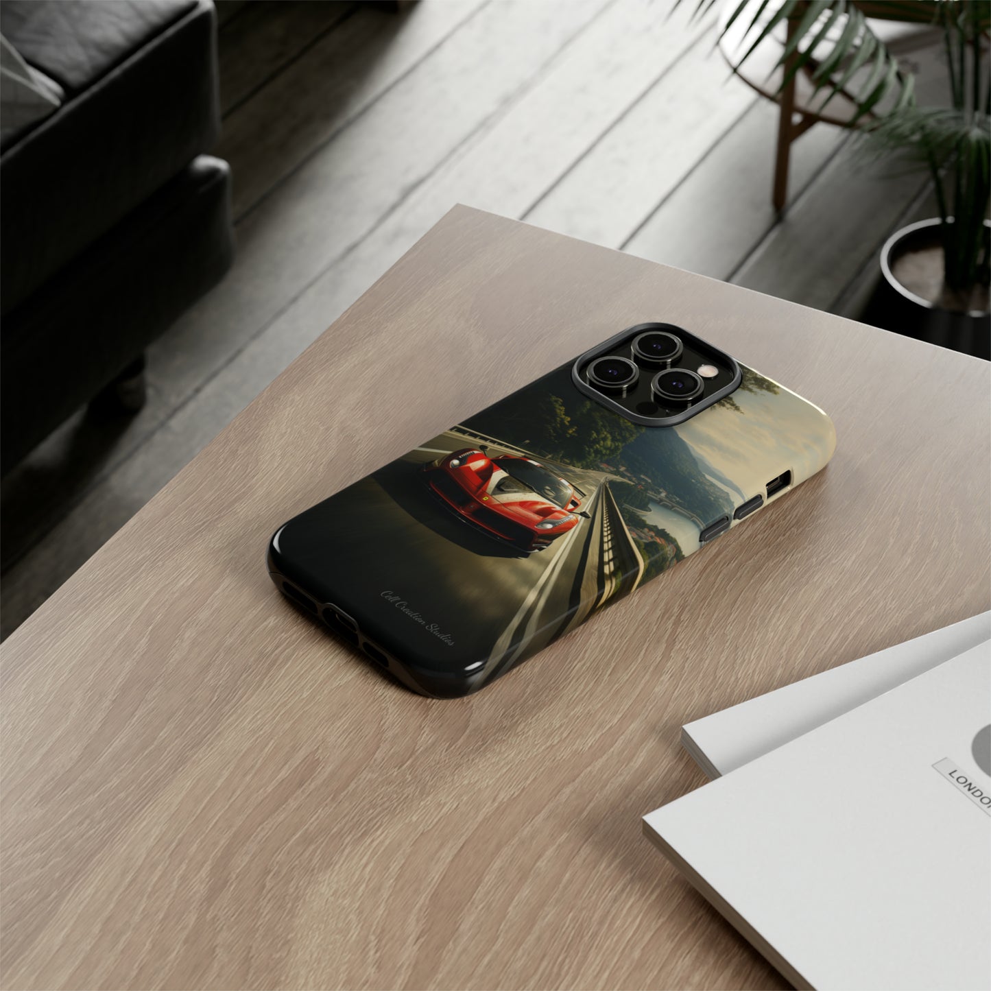 "Tropical Thrill Ferrari Edition" -Tough iPhone Cases