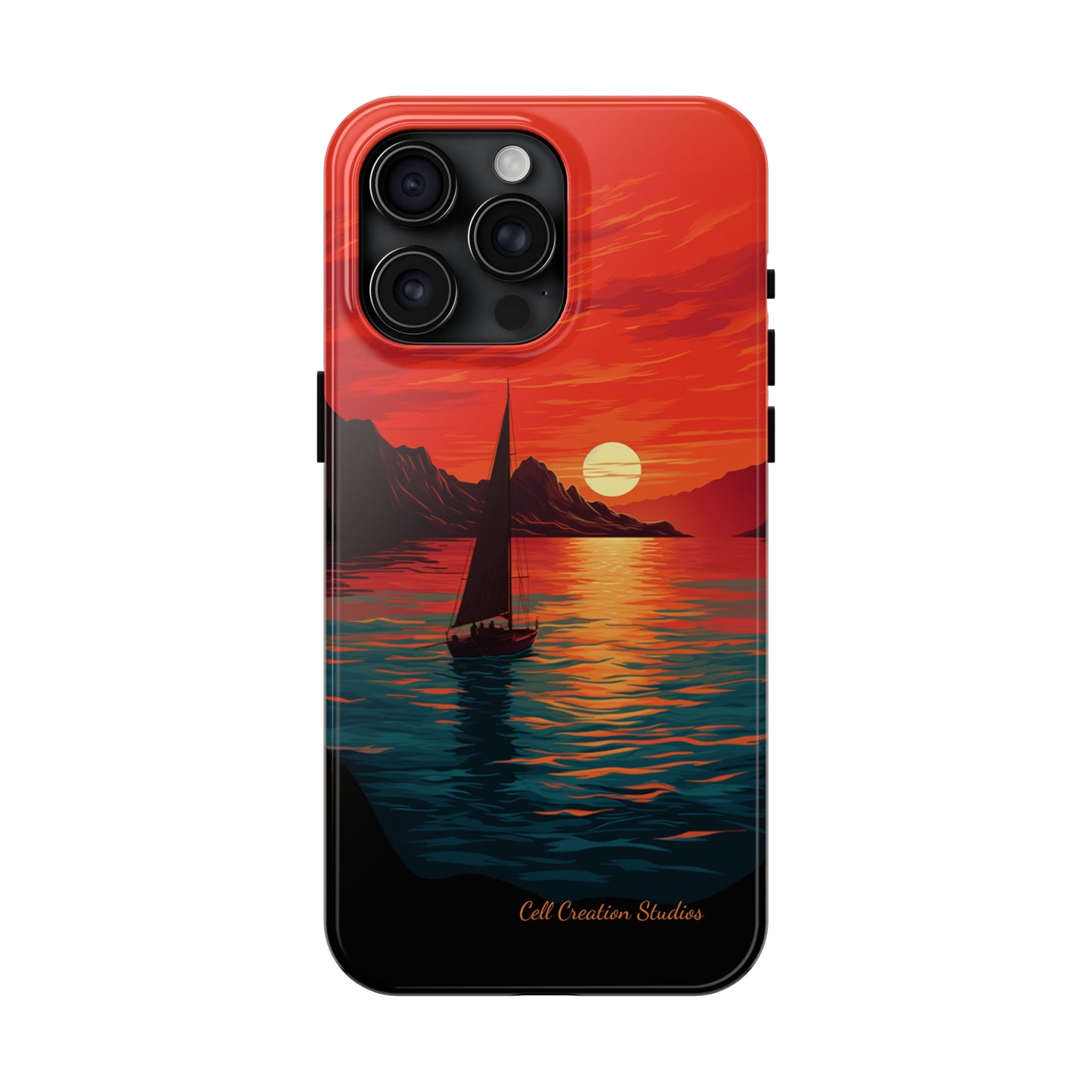 "Serenity at Sunset" -Tough iPhone Cases