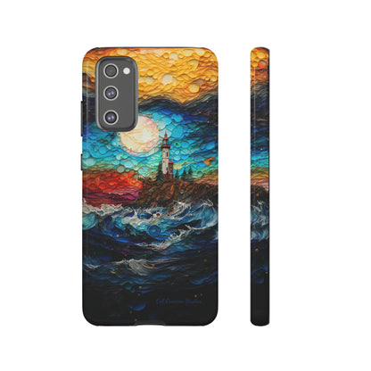 "Coastal Canvas Guardian" -Tough Samsung Phone Cases