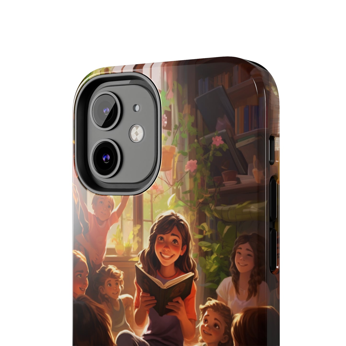 Introducing the "Inspiring Teacher's Tale" Cell Phone Case – Capture the Joy of Storytime -Tough Phone Cases