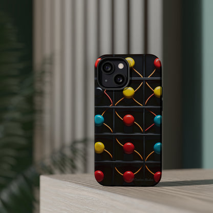 "Vibrant Spheres Fusion" -MagSafe Tough Phone Cases