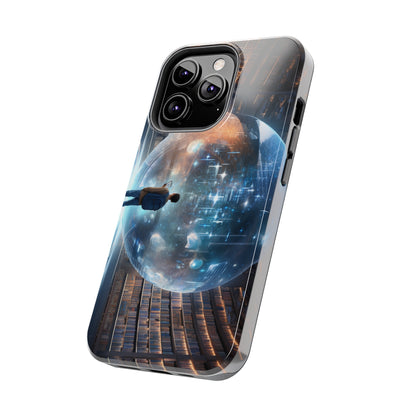 Introducing the "Library Luminary" Cell Phone Case – Where Knowledge Meets Mystery -Tough Phone Cases