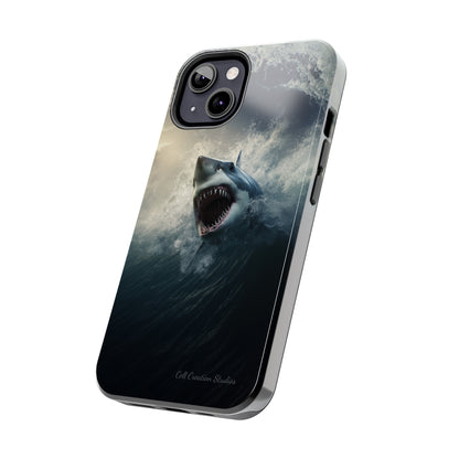 The "Ocean King Great White Shark" Phone Case -Tough Phone Cases