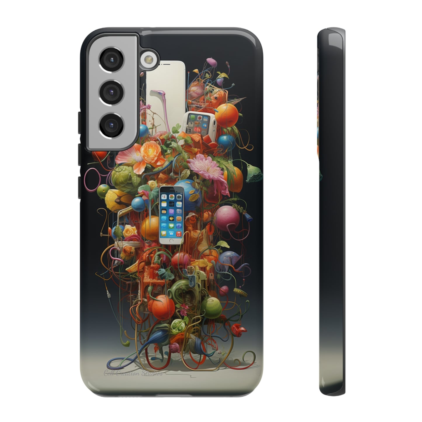 Introducing the "NatureFusion" Cell Phone Case – Where Technology Blossoms into Beauty!