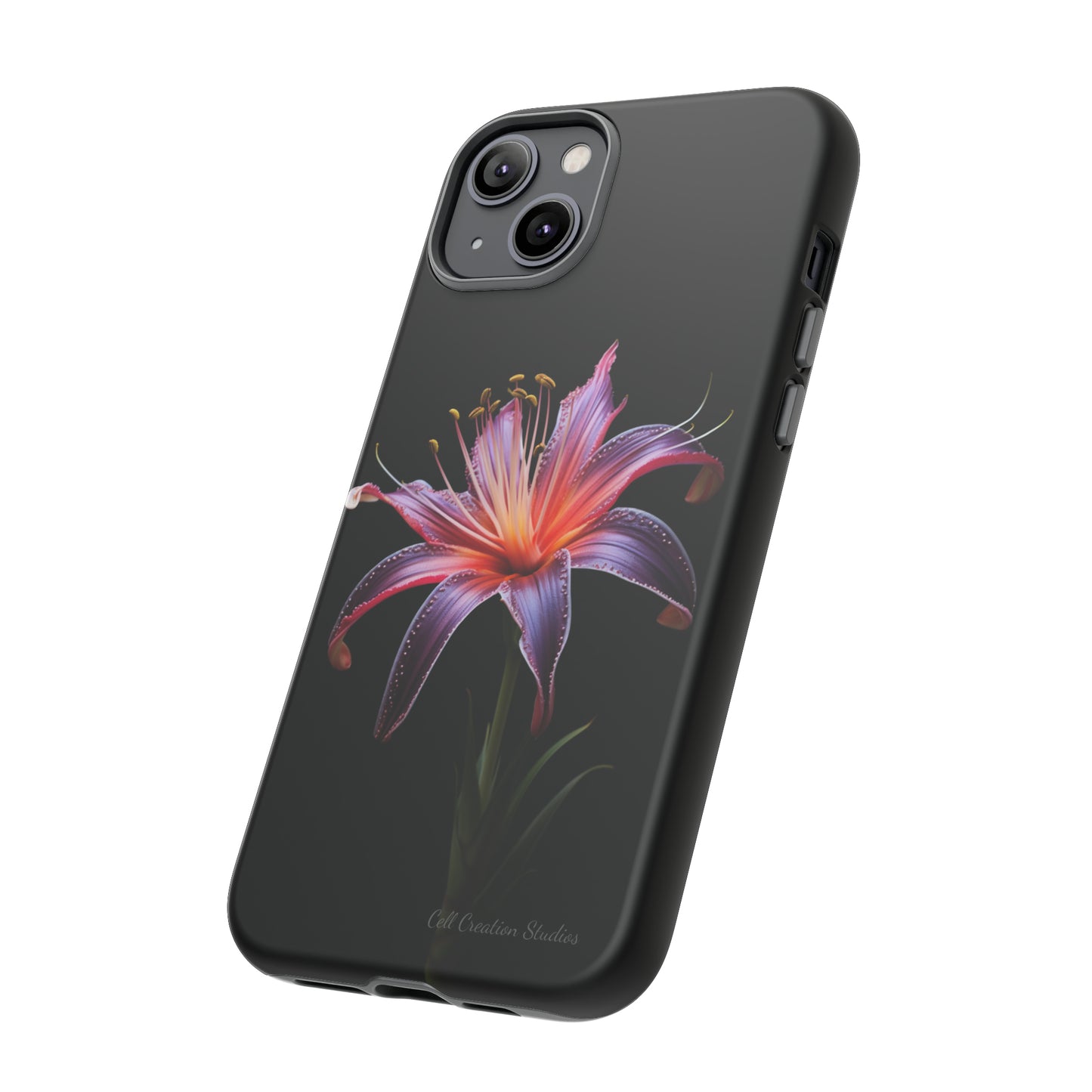 "Vibrant Purple Lily" Phone Case -Tough Cases