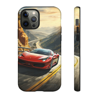 "Mountain Majesty Ferrari Edition" -Tough iPhone Cases