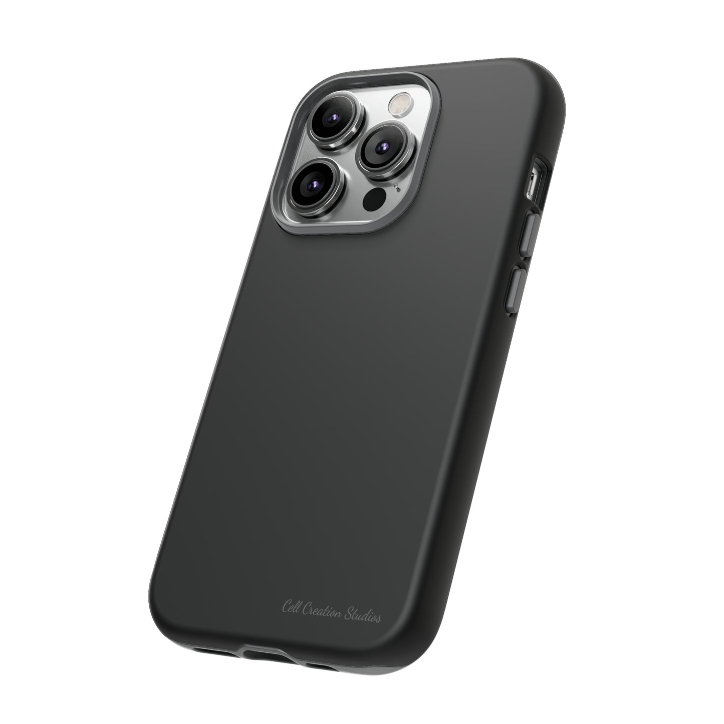 "Stealth Black Defender" -Tough iPhone Cases