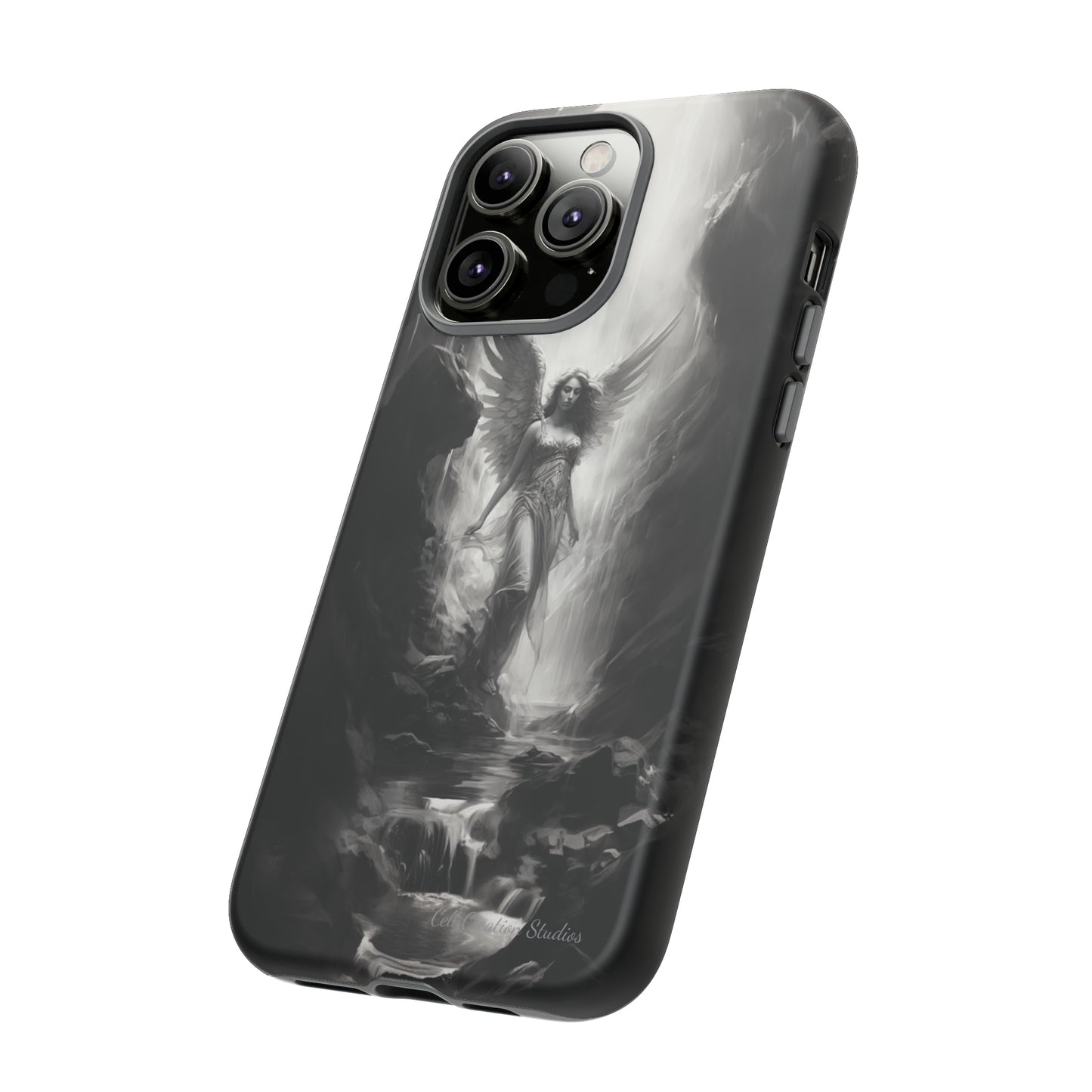 "Seraphic Streams" Angelic Ravine Phone Case -Tough Cases