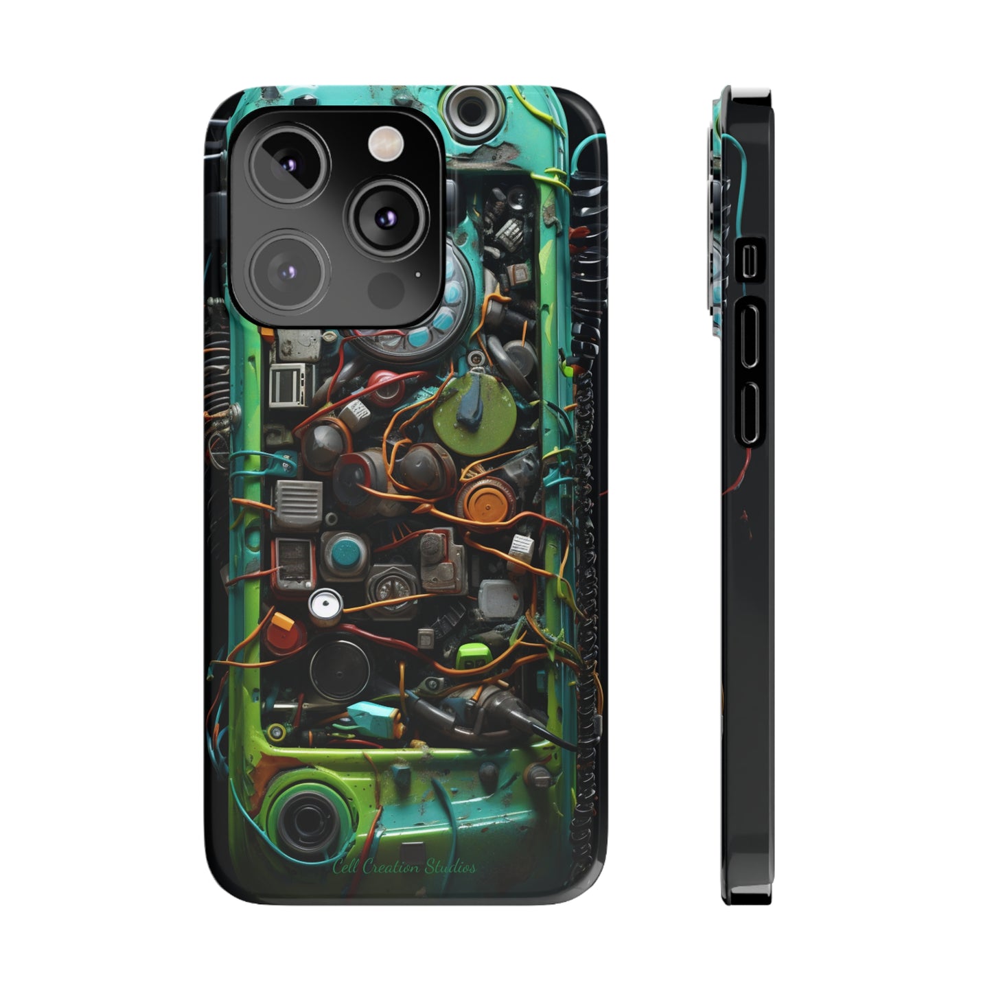 Introducing the "Mechanical Wonders" Cell Phone Case – Peek Inside with Intricate Cell Phone Inner Workings -Slim Phone Cases