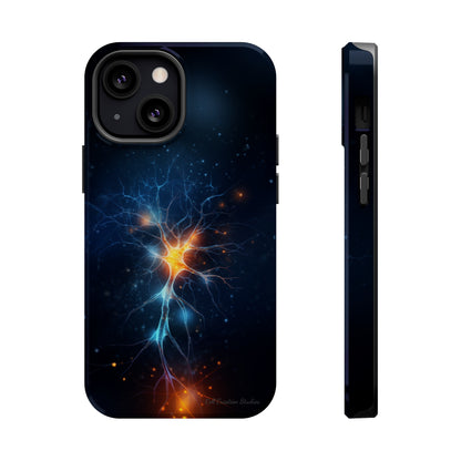 Introducing the "Luminous Neuron" Cell Phone Case – Illuminate Your Connection! -MagSafe Tough Cases