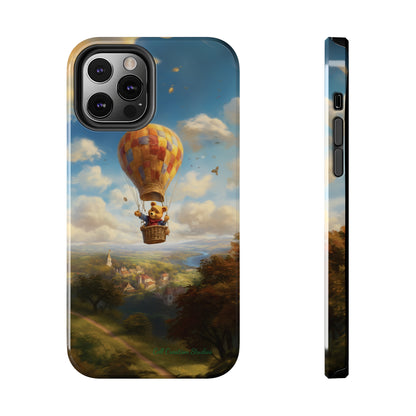 Introducing the "Winnie-The-Pooh's Balloon Adventure" Cell Phone Case – Soar to New Heights in Style -Tough Phone Cases