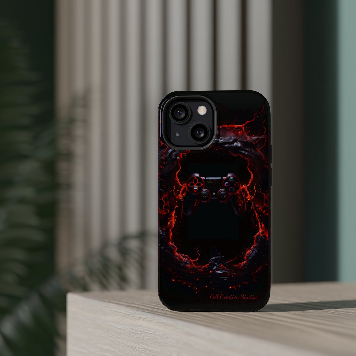 "InfernoGamer Plasma Burst" -MagSafe Tough iPhone Cases