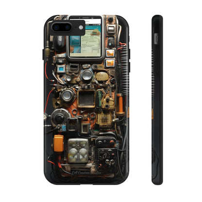 Introducing the "Tech Insight" Cell Phone Case – Explore Inner Workings with Transparent Design -Tough Phone Cases