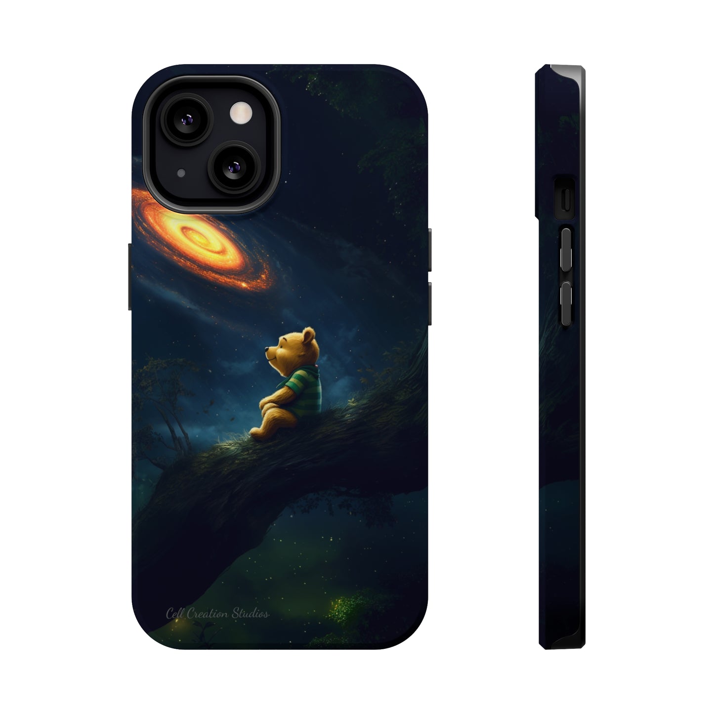 "Starry Night with Winnie-the-Pooh" Cell Phone Case -MagSafe Tough Cases