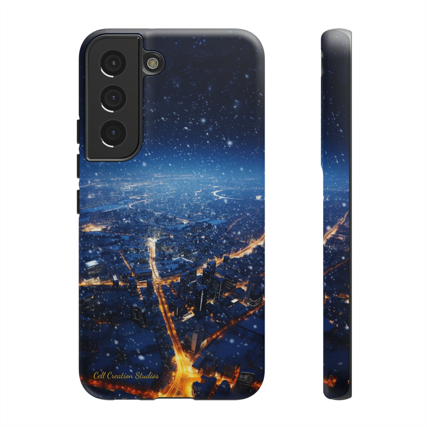 "Urban Snowfall Glow" -Tough Samsung Phone Cases