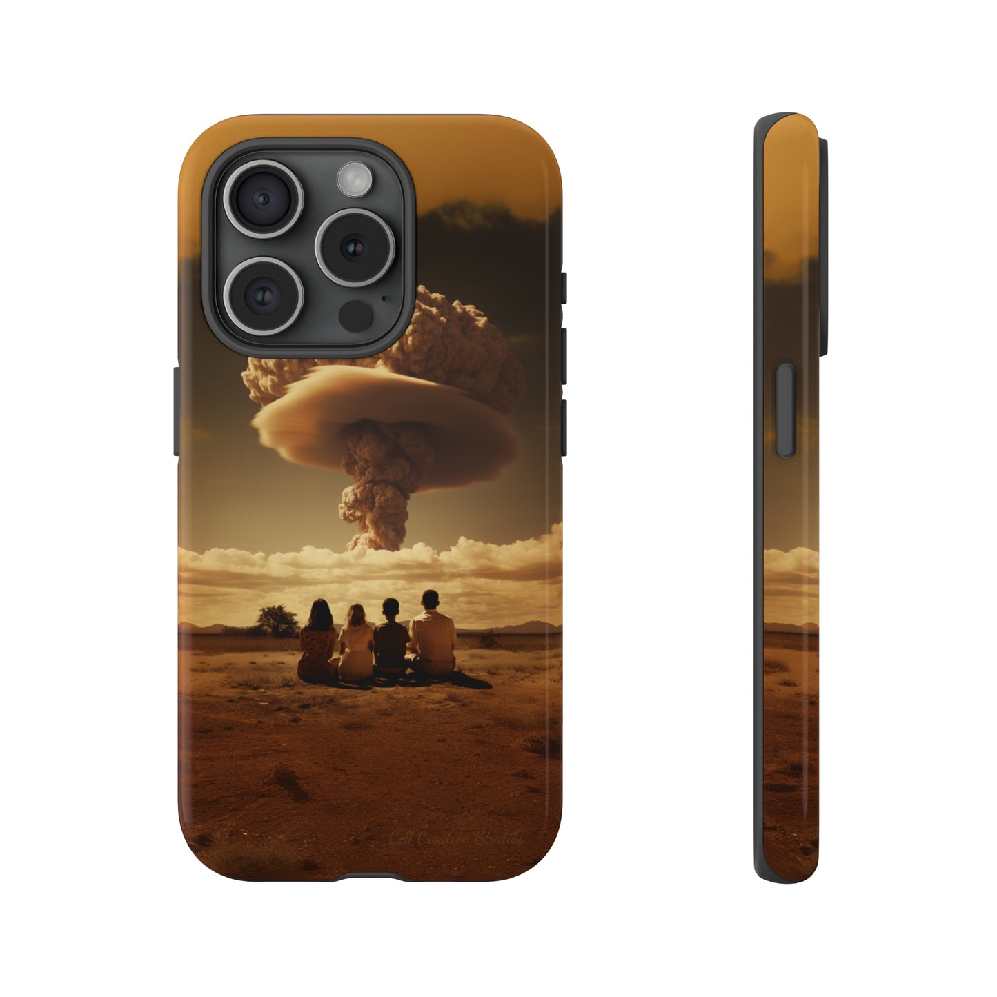 Introducing our "Skywatchers" Cell Phone Case - A Thought-Provoking Design -Tough Cases