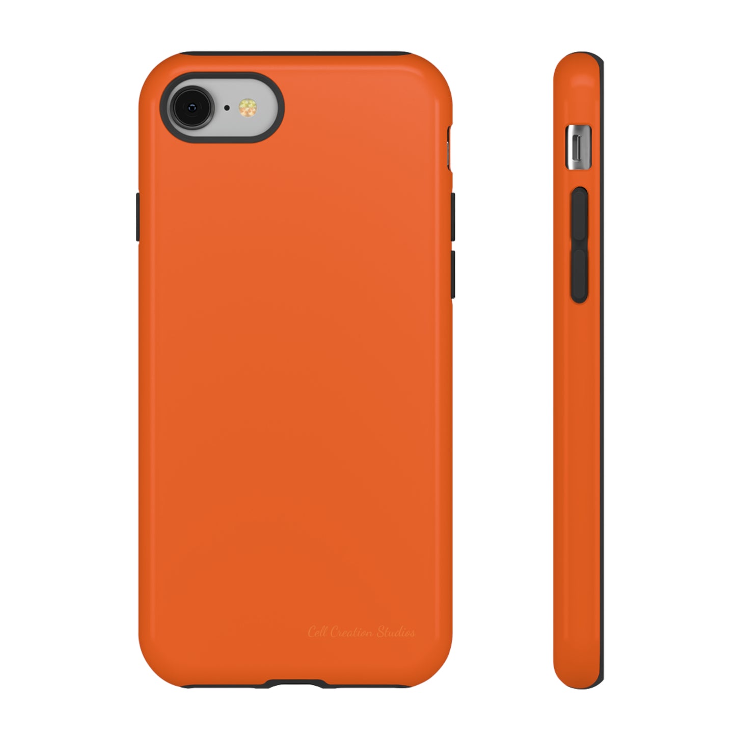 "Orange Burst" -Tough iPhone Cases