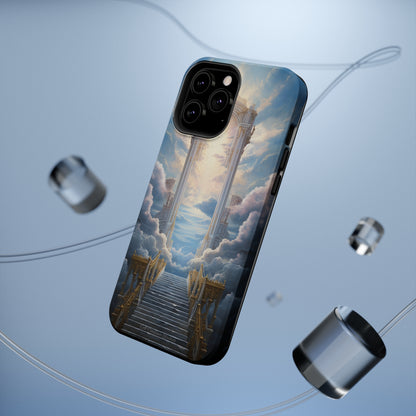 Introducing the "Celestial Gateway" Cell Phone Case – Elevate Your Device with Heavenly Splendor -MagSafe Tough Cases