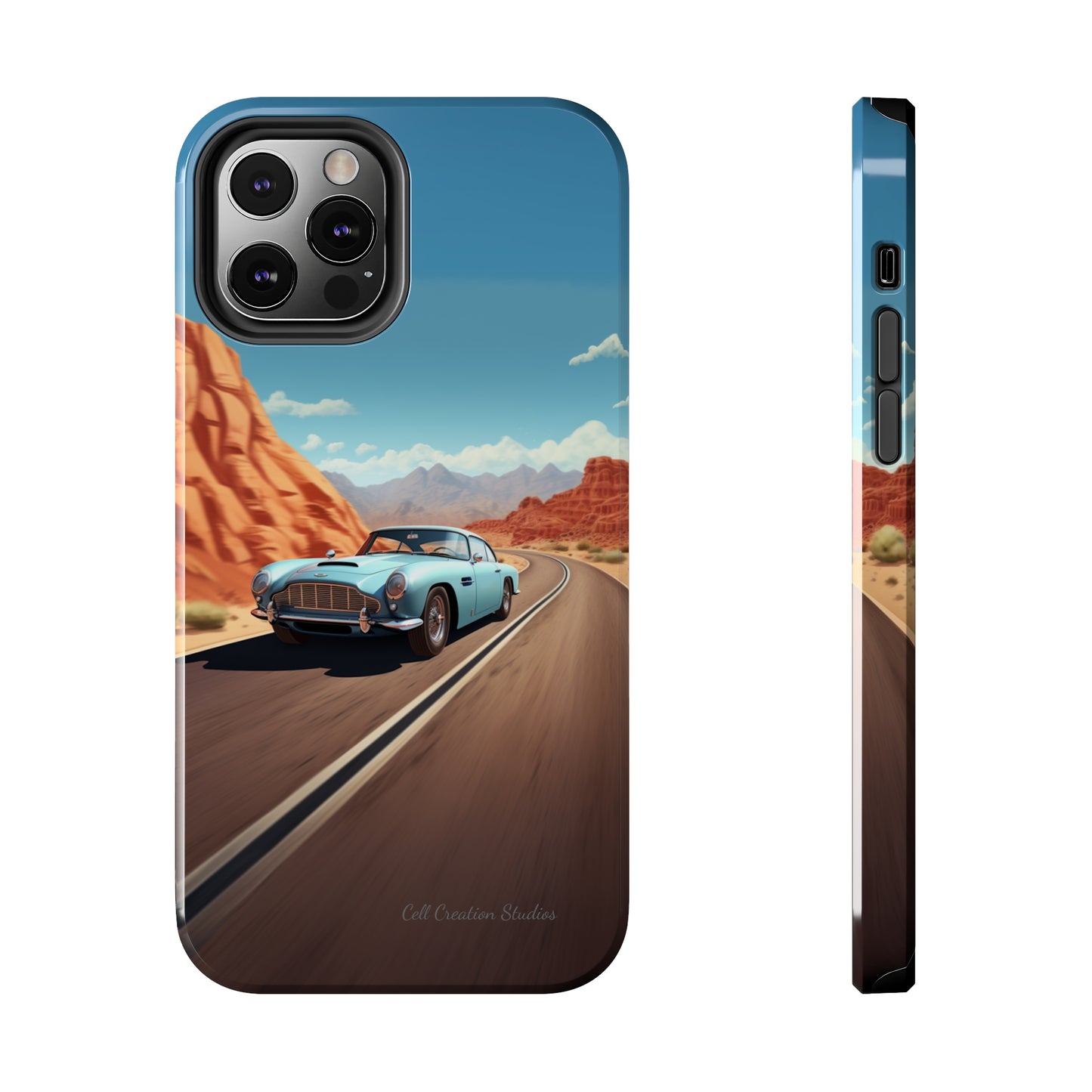 "Silver Racing Legend" -Tough iPhone Cases