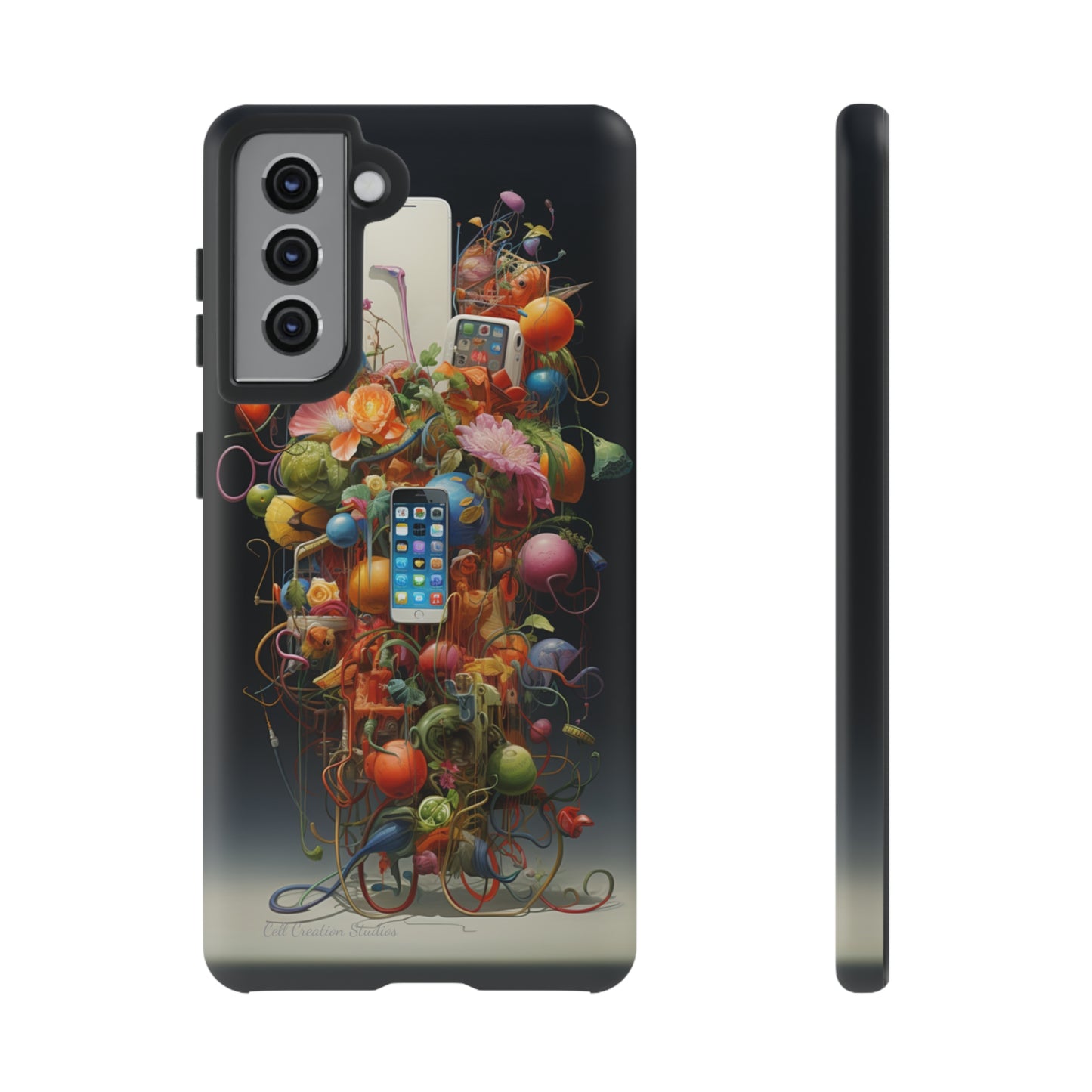 Introducing the "NatureFusion" Cell Phone Case – Where Technology Blossoms into Beauty!